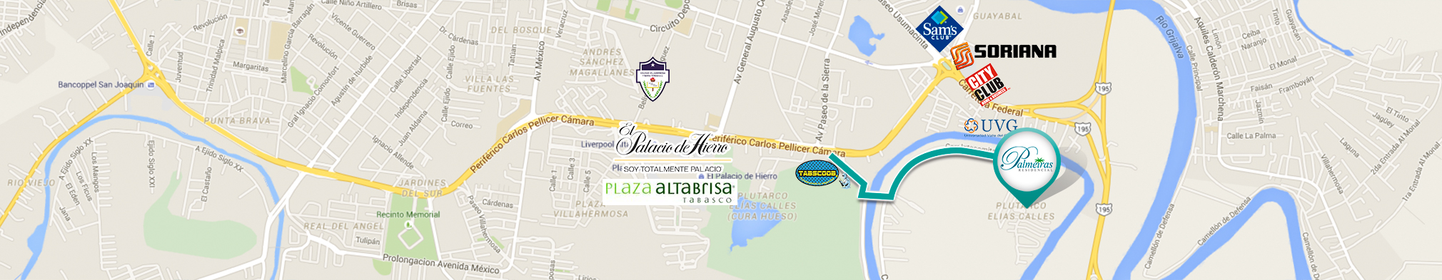 Mapa - Palmeiras